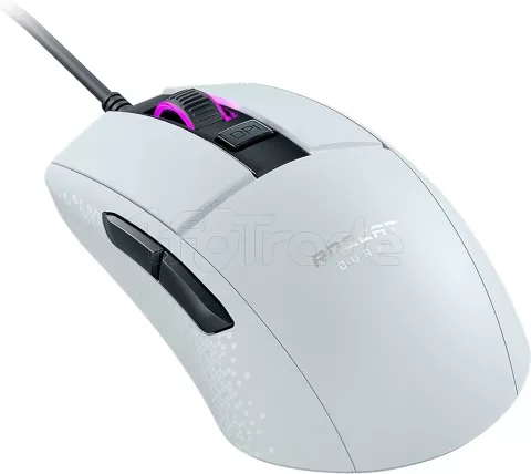 Photo de Souris filaire Gamer Roccat Burst Core RGB (Blanc)