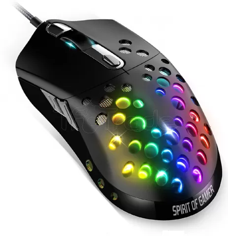 Photo de Souris filaire Gamer Spirit of Gamer Elite-M80 RGB (Noir)