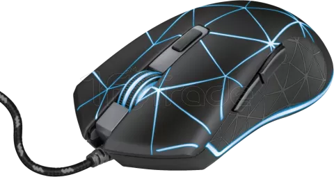 Photo de Souris filaire Gamer Trust GXT133 Locx RGB (Noir)