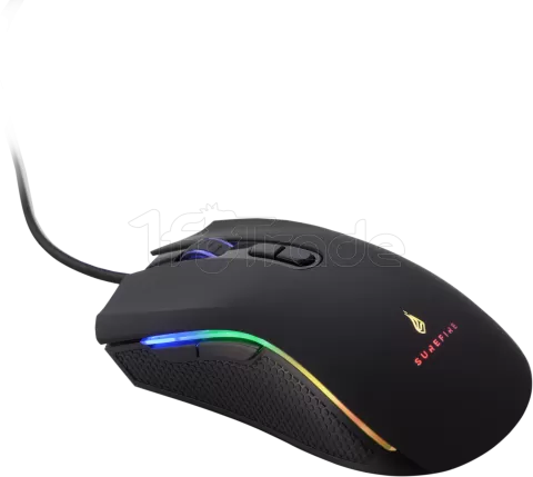 Photo de Souris filaire Gamer Verbatim SureFire Hawk Claw RGB (Noir)