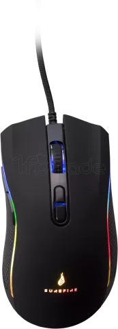 Photo de Souris filaire Gamer Verbatim SureFire Hawk Claw RGB (Noir)