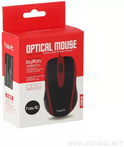 Photo de Souris filaire Havit MS57GT (Noir)