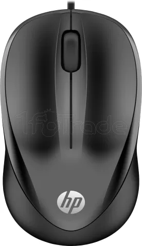 Photo de Souris filaire HP 1000 USB (Noir)