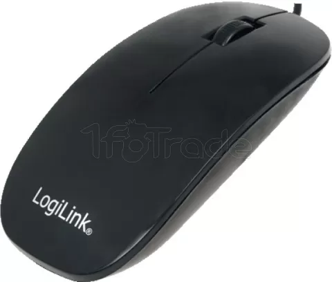 Photo de Souris filaire LogiLink ID0063 Slim (Noir)