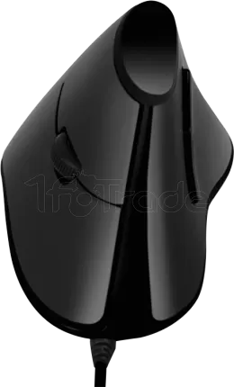 Photo de Souris filaire LogiLink verticale pour droitier (Noir)