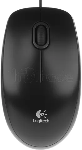 Photo de Souris filaire Logitech B100 Optical USB (Noir)