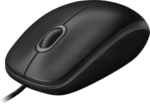 Photo de Souris filaire Logitech B100 Optical USB (Noir)