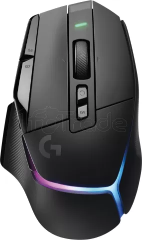 Photo de Souris filaire Logitech G502 X Plus RGB (Noir)