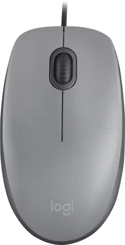 Photo de Souris filaire Logitech M110 Silent (Gris)