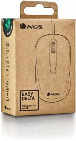 Photo de Souris filaire NGS Easy Delta (Noir)