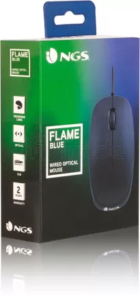Photo de Souris filaire NGS Flame (Bleu)