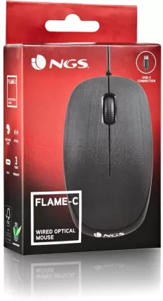 Photo de Souris filaire NGS Flame-C (Noir)