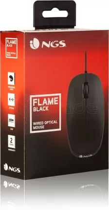 Photo de Souris filaire NGS Flame (Noir)
