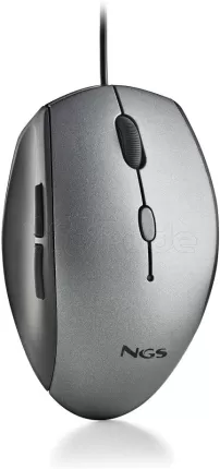 Photo de Souris filaire NGS Moth (Noir/Gris)