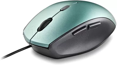 Photo de Souris filaire NGS Moth (Noir/Vert)