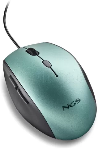Photo de Souris filaire NGS Moth (Noir/Vert)