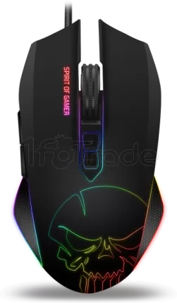 Photo de Souris filaire Spirit of Gamer Elite-M40 RGB (Noir)
