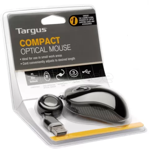 Photo de Souris filaire Targus Compact USB (Noir)