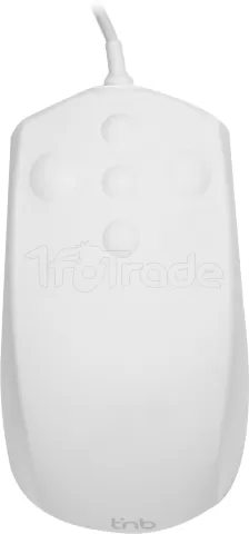 Photo de Souris filaire T'nB Mumedic (Blanc)
