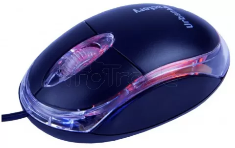 Photo de Souris filaire Urban Factory BDM02UF (Noir/Transparent)