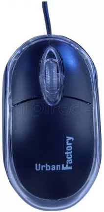Photo de Souris filaire Urban Factory BDM02UF (Noir/Transparent)
