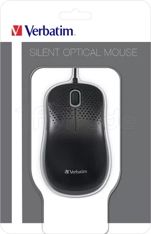 Photo de Souris filaire Verbatim Silent (Noir)