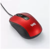 Photo de Souris filaire We USB (Noir/Rouge)