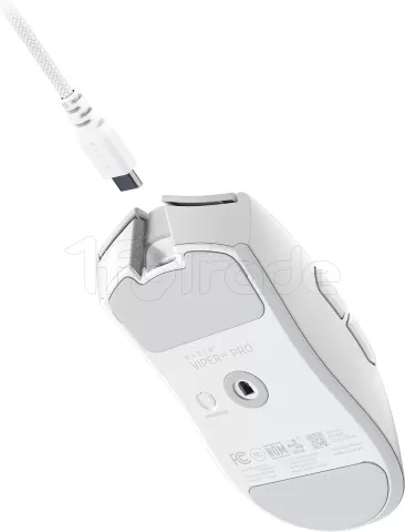 Photo de Souris Gamer sans fil Razer Viper V4 Pro (Blanc)
