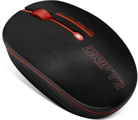 Souris sans fil NGS HAZE 1600 DPI - Rouge