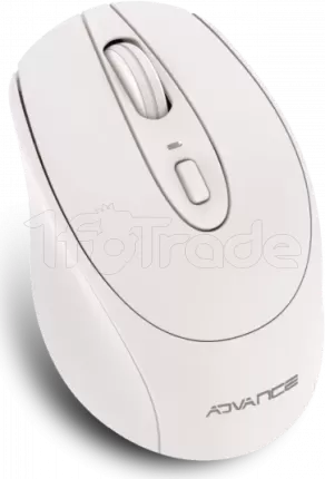 Photo de Souris sans fil Advance Feel (Blanc)