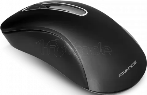 Photo de Souris sans fil Advance Shape 3D (Noir)