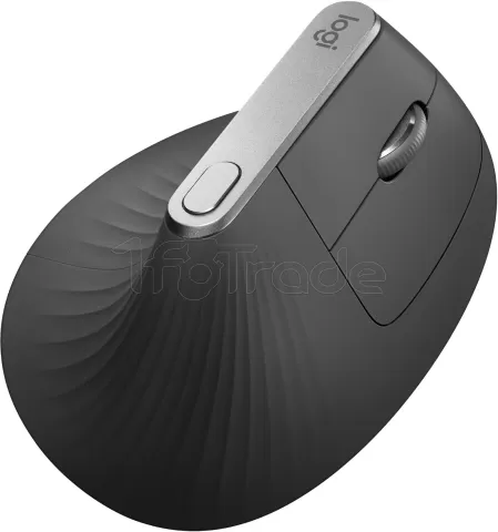 Photo de Souris sans fil Bluetooth ergonomique Logitech MX Vertical (Noir)