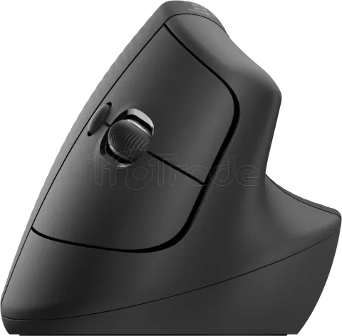 Photo de Souris sans fil Bluetooth ergonomique verticale Logitech Lift pour droitier (Noir)