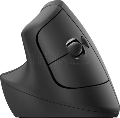 Photo de Souris sans fil Bluetooth ergonomique verticale Logitech Lift pour gaucher (Noir)