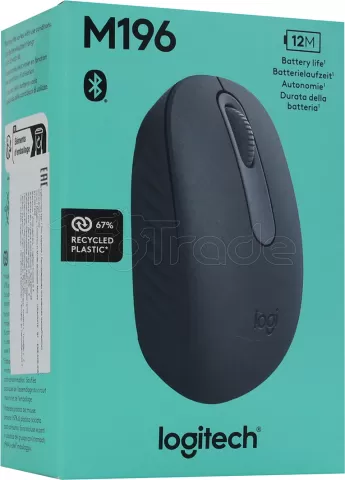 Photo de Souris sans fil Bluetooth Logitech M196 (Noir)