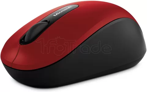Photo de Souris sans fil Bluetooth Microsoft Mobile Mouse 3600 (Rouge)