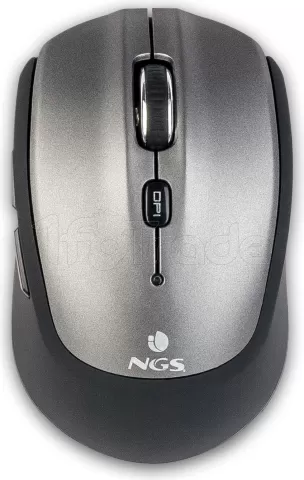 Photo de Souris sans fil Bluetooth NGS Frizz (Noir/Gris)