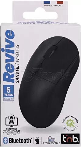 Photo de Souris sans fil Bluetooth réparable T'nB Revive (Noir)