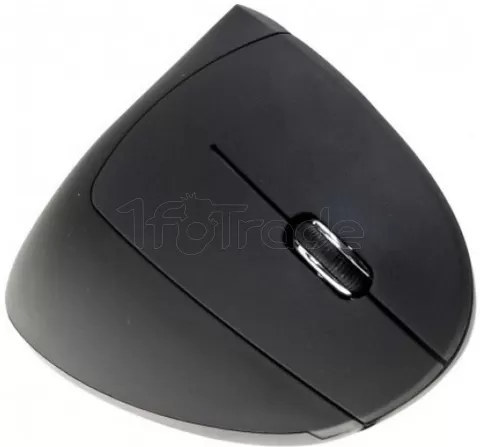 Photo de Souris sans fil Dacomex Verticale V150W USB (Noir)