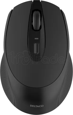 Photo de Souris sans fil Deltaco Compact Silent MS-804 (Noir)