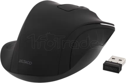 Photo de Souris sans fil Deltaco MS-710 (Noir)