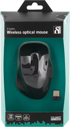 Photo de Souris sans fil Deltaco MS-710 (Noir)