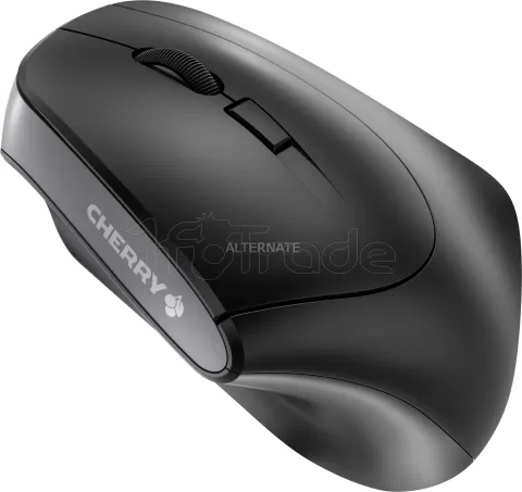 Photo de Souris sans fil ergonomique Cherry MW 4500 (Noir/Gris)