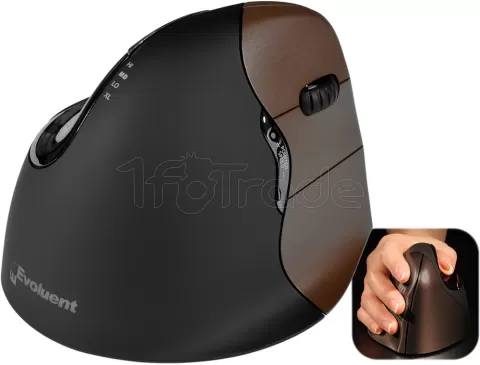 Photo de Souris sans fil ergonomique Evoluent VerticalMouse 4 Small pour droitier