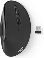 Photo de Souris sans fil ergonomique Nedis ERGOMSWS100BK (Noir)