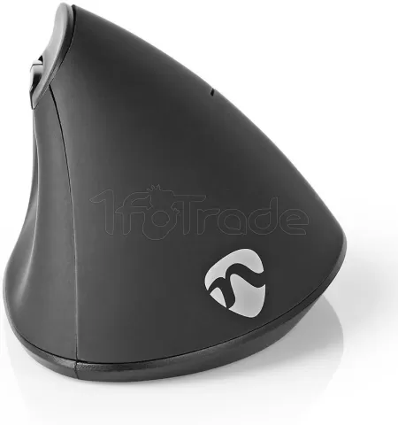 Photo de Souris sans fil ergonomique Nedis ERGOMSWS100BK (Noir)