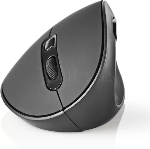 Photo de Souris sans fil ergonomique Nedis ERGOMSWS100BK (Noir)