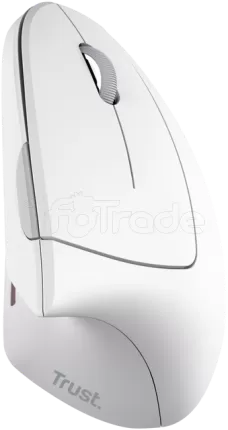Photo de Souris sans fil ergonomique Trust Verto (Blanc)