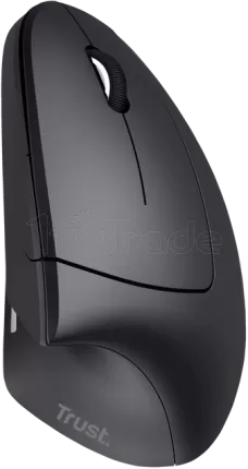 Photo de Souris sans fil ergonomique Trust Verto (Noir)