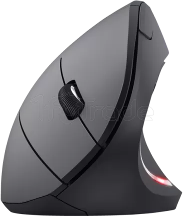 Photo de Souris sans fil ergonomique Trust Verto (Noir)